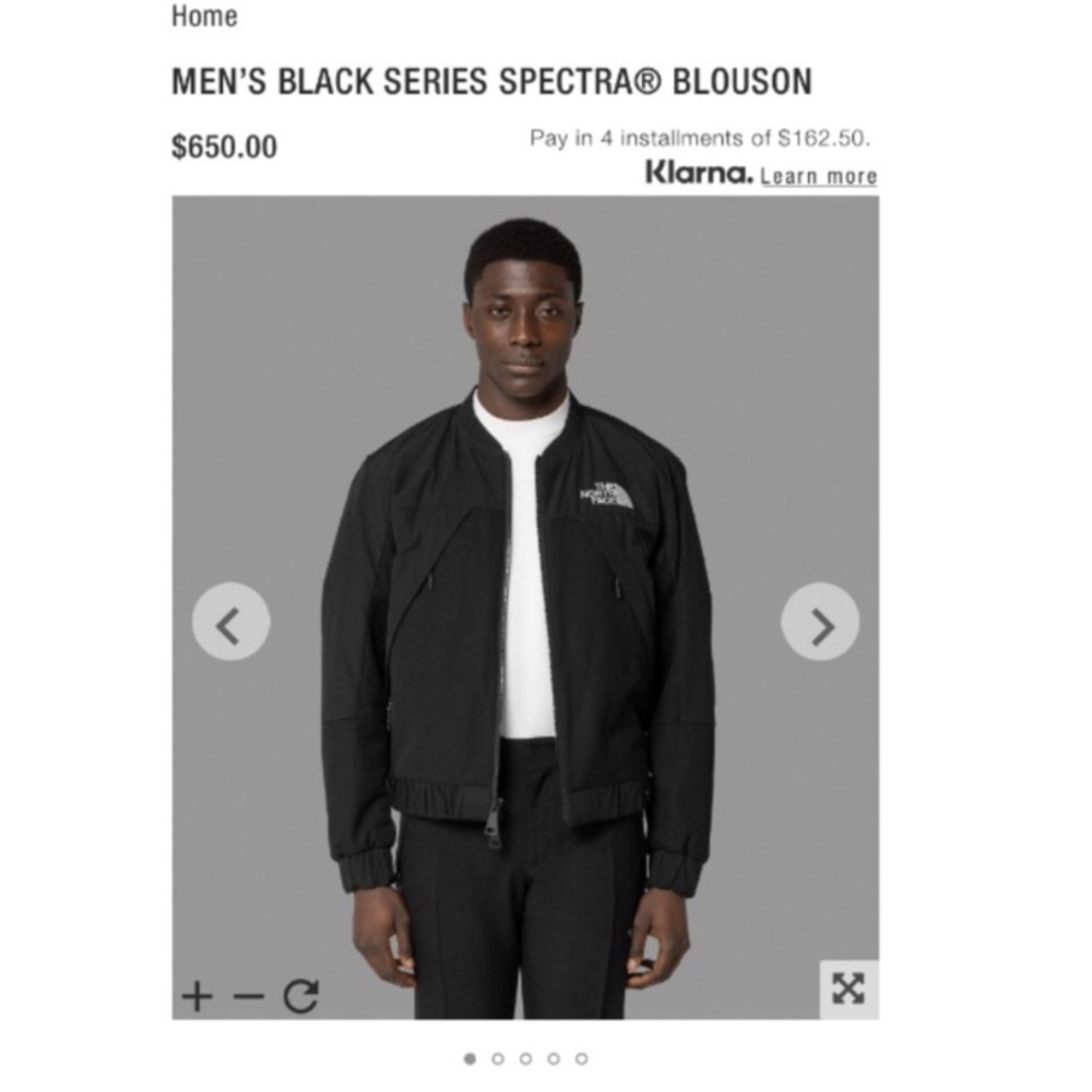 Men’s The North Face Spectra Blouson Bomber jacket